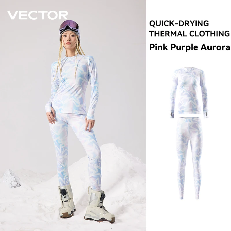 Ski Wear Cold Weather Ski Base Layer Womens Vector Kid's Ski
