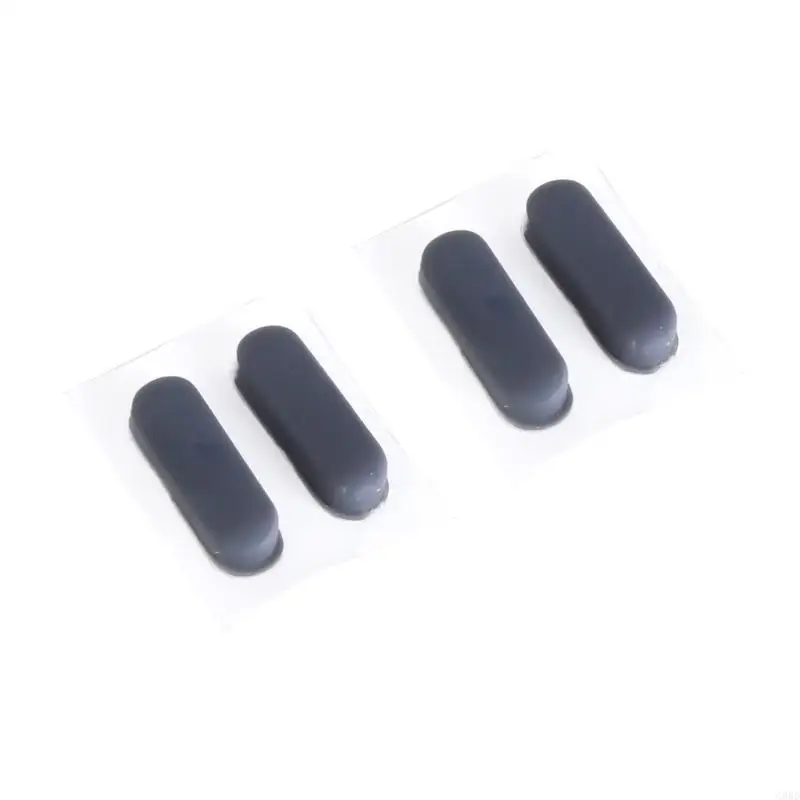 G88D 4Pieces 노트북 고무 발, 비 슬립 교체 하단 케이스 피트 T490 T495 노트북 용.