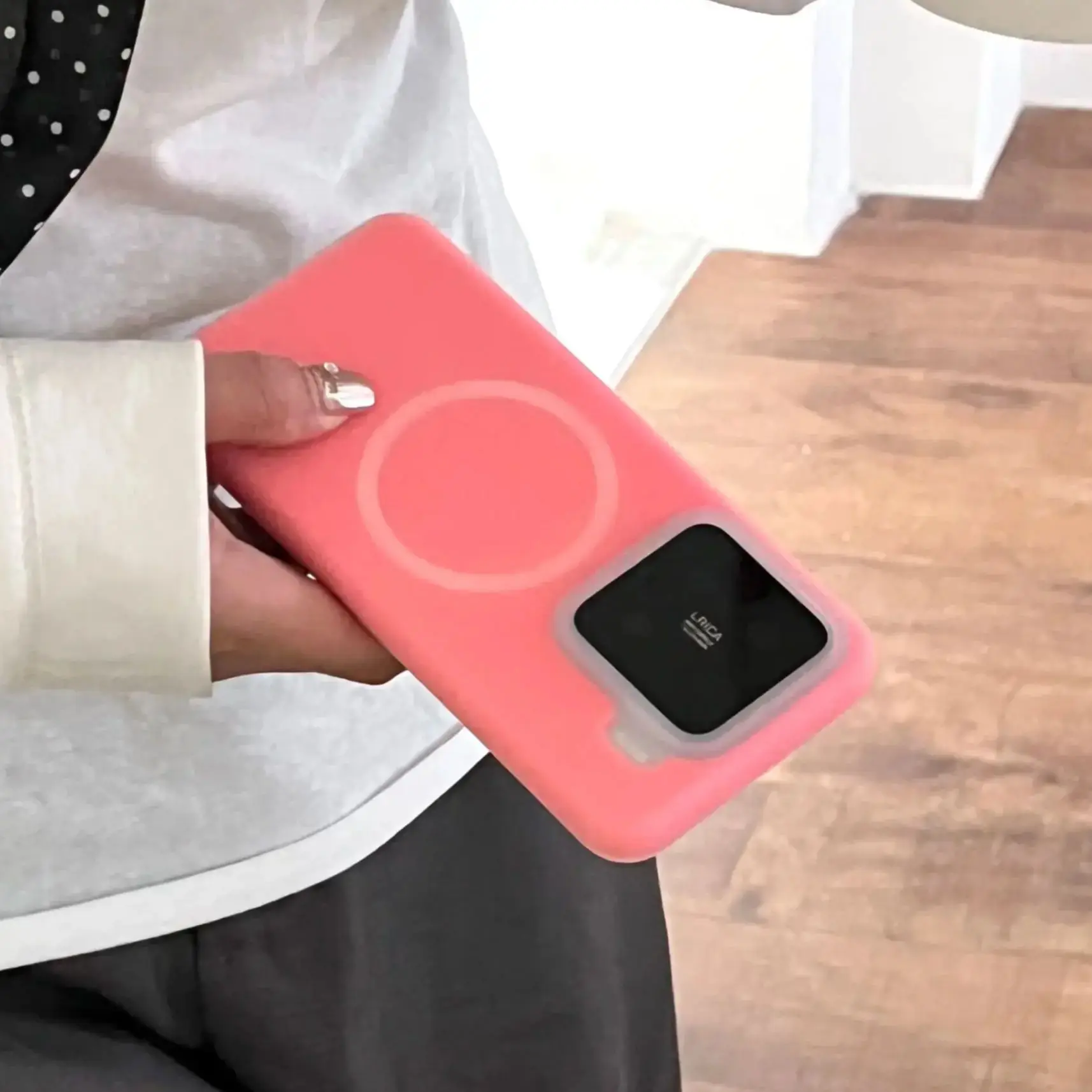 Luxury Jelly Liquid Silicone Magnetic Bright Color Phone Case