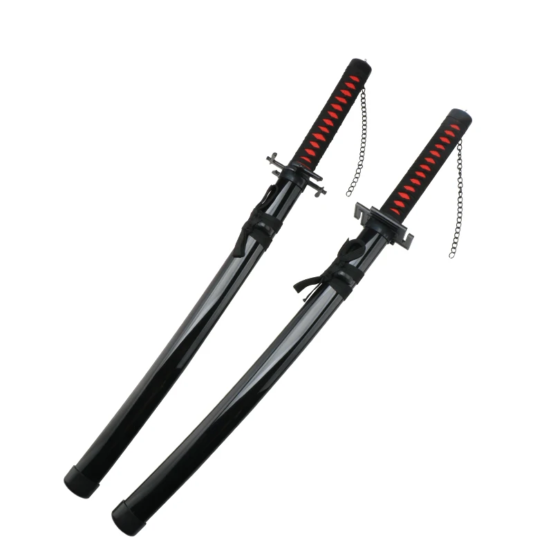31.5＂/ 80cm Kurosaki Ichigo Katana Toy Sword Bamboo Blade  Zangetsu Toy Sword Character Cosplay Weapons Sword  Hyourinmaru 2
