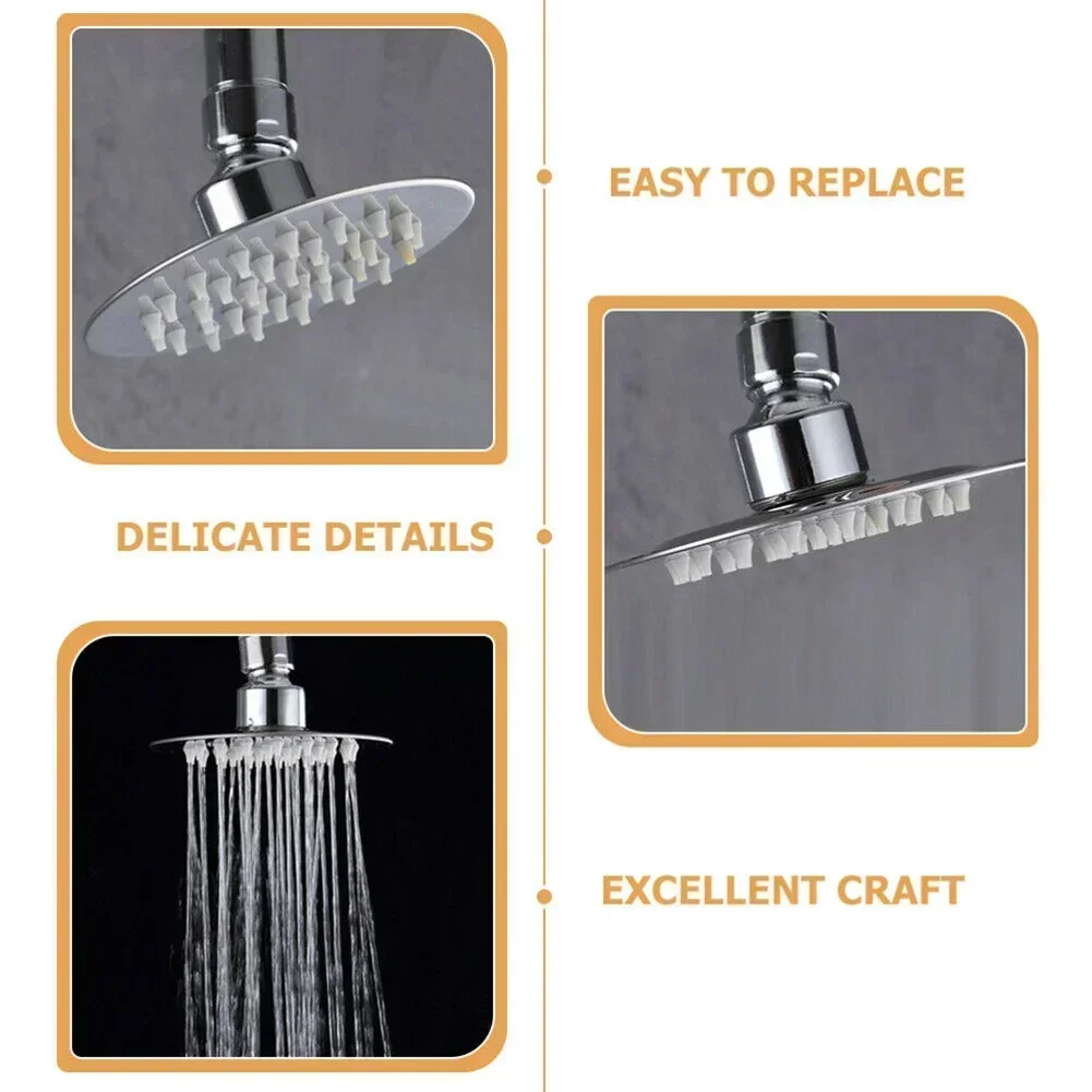 Replacement Shower Head Nozzles Universal Compatibility For 4mm Opening Size Shower Head Replace Parts Silicone shower head nozzles