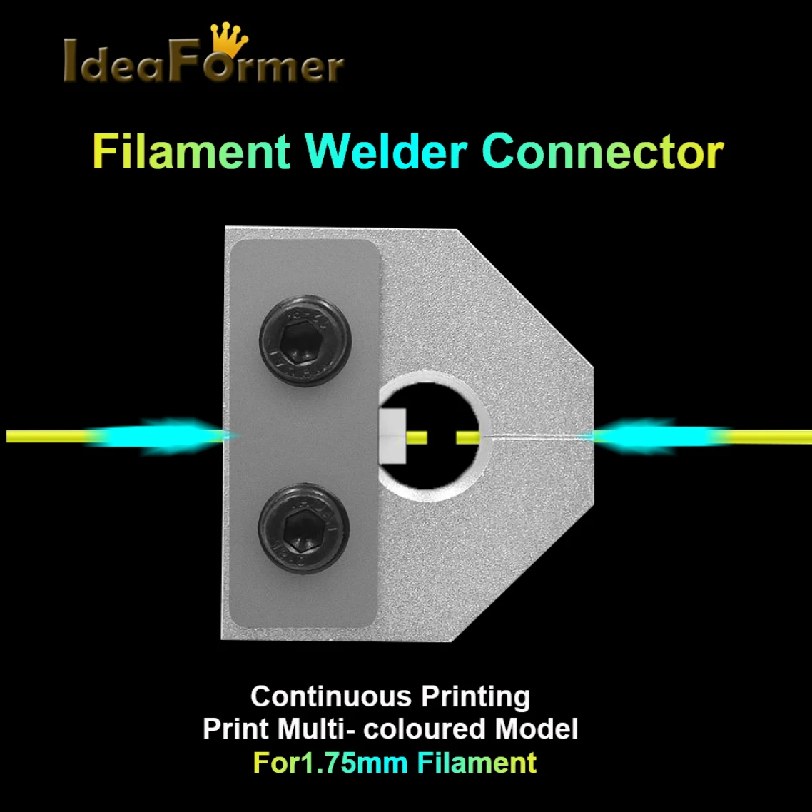 Acessórios para Impressoras 3d Filamento Soldador Conector Joiner Tool Filamento Splicer Soldagem para Todos os Tipos Pla Abs Petg 175 mm