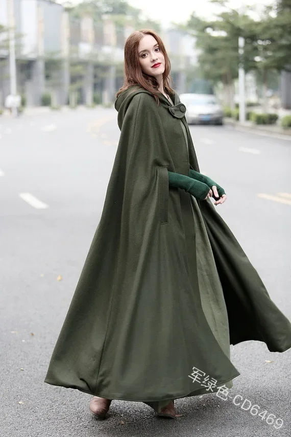 お値下げ Vintage VIVID Long Cape（ロングマント） お値下げ Vintage VIVID Long Cape（ロングマント）