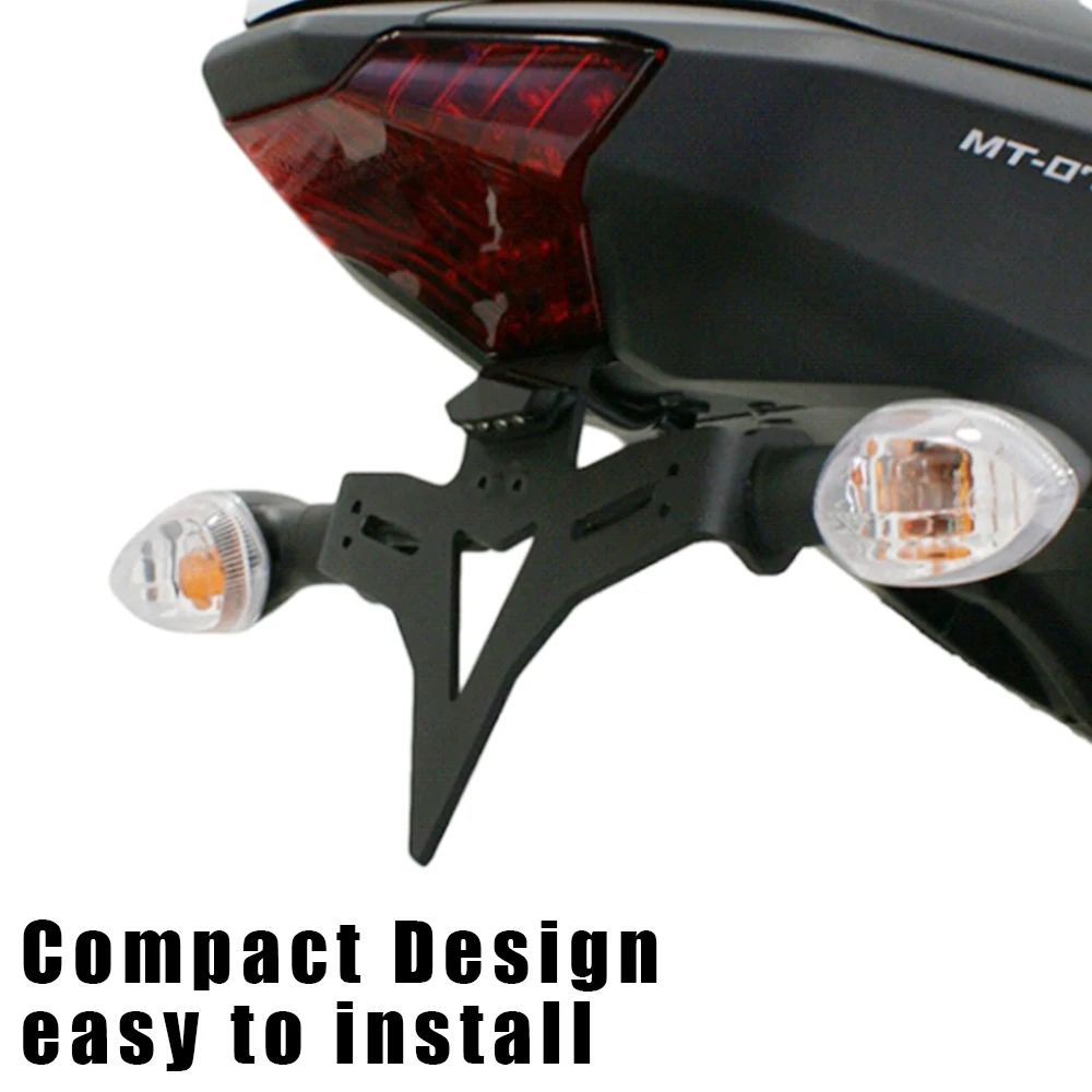 Frame Bracket Fender Eliminator Registration Motorcycle License Plate Holder For MT-07 2013-2014 license plate holder motorcycle license plate holder