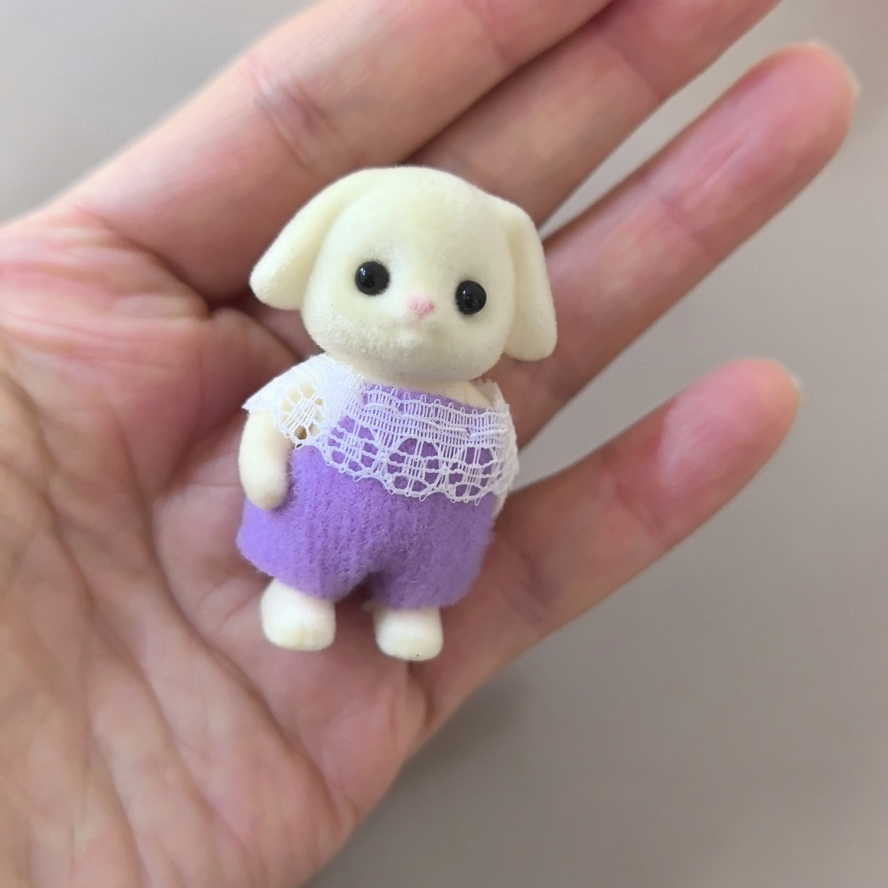 Simulation Forest Rabbit Family DIY Playset Mini Rabbit Bear Figure Toy Dolls Kids Gifts