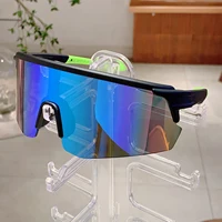 KAMMPT New in 2024 Semi-rimless Sports Sunglasses Outdoor Brand Oversized Mirror Men's Goggle Women Trendy Decor Cycling Shades - Image 4
