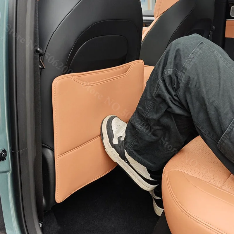 Geely Boyue L 2025 2026 용 카시트 백 안티 킥 패드 가죽 도어 핸들 커버 보호대 방수 방지 스크래치 액세서리