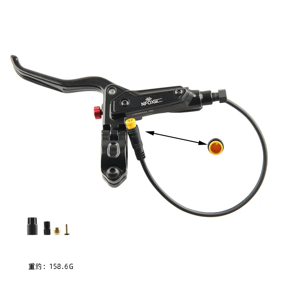 Bicycle Brake Handle NFOX GT267 Power Off 3 Pin for E-bike Electric Bicycle Bafang Hall Motor Hydraulic Brakes Mountain Bike Accessory