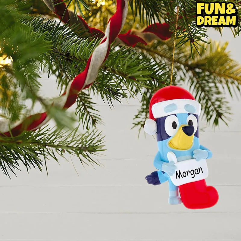 New Christmas Decoration Cute Cartoon Dog Bruy Christmas Series Christmas Tree Pendant Christmas Tree Decoration Festive Pendant 6