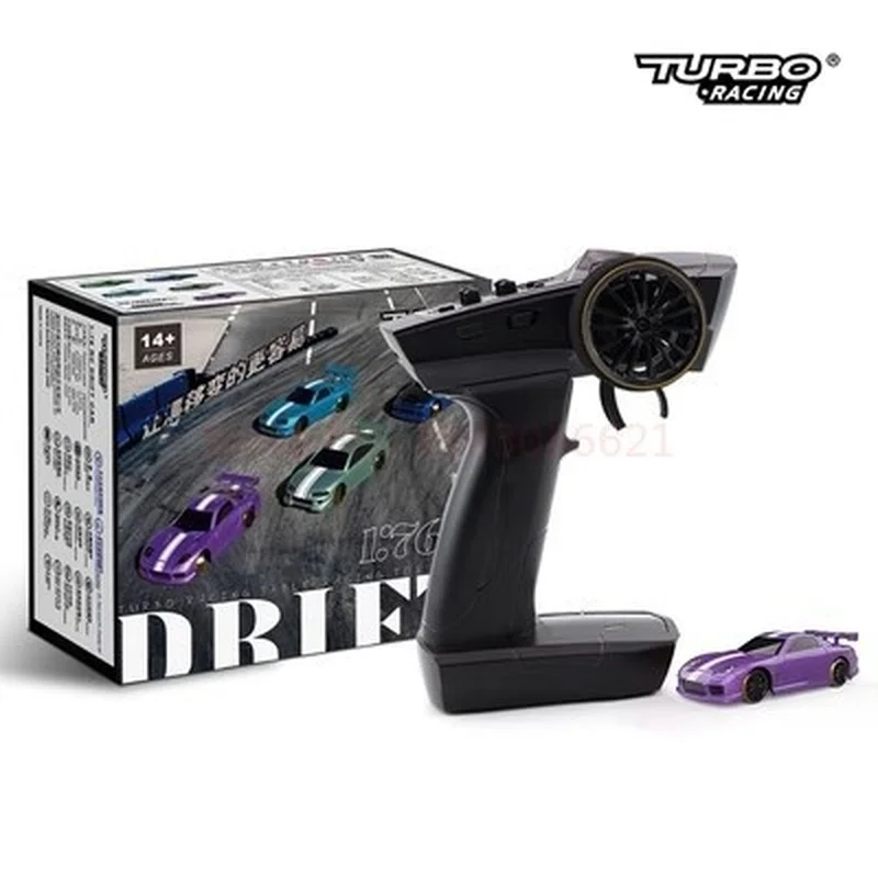 

2023 New Turbo Racing 1:72 C61 C62 C63 Driftremote Control Car With Gvro Radio Fullproportional Rc Toys Rtr Kit Children Gifts