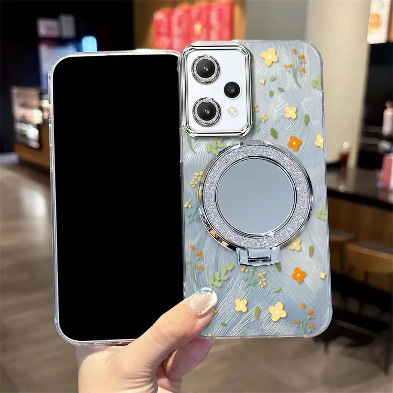 Lovely Flower Bracelet Holder Phone Case Cover