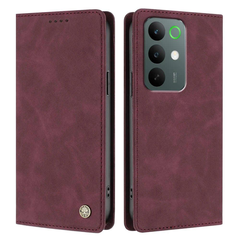Premium Magnetic Leather Phone Case with 3D Logo