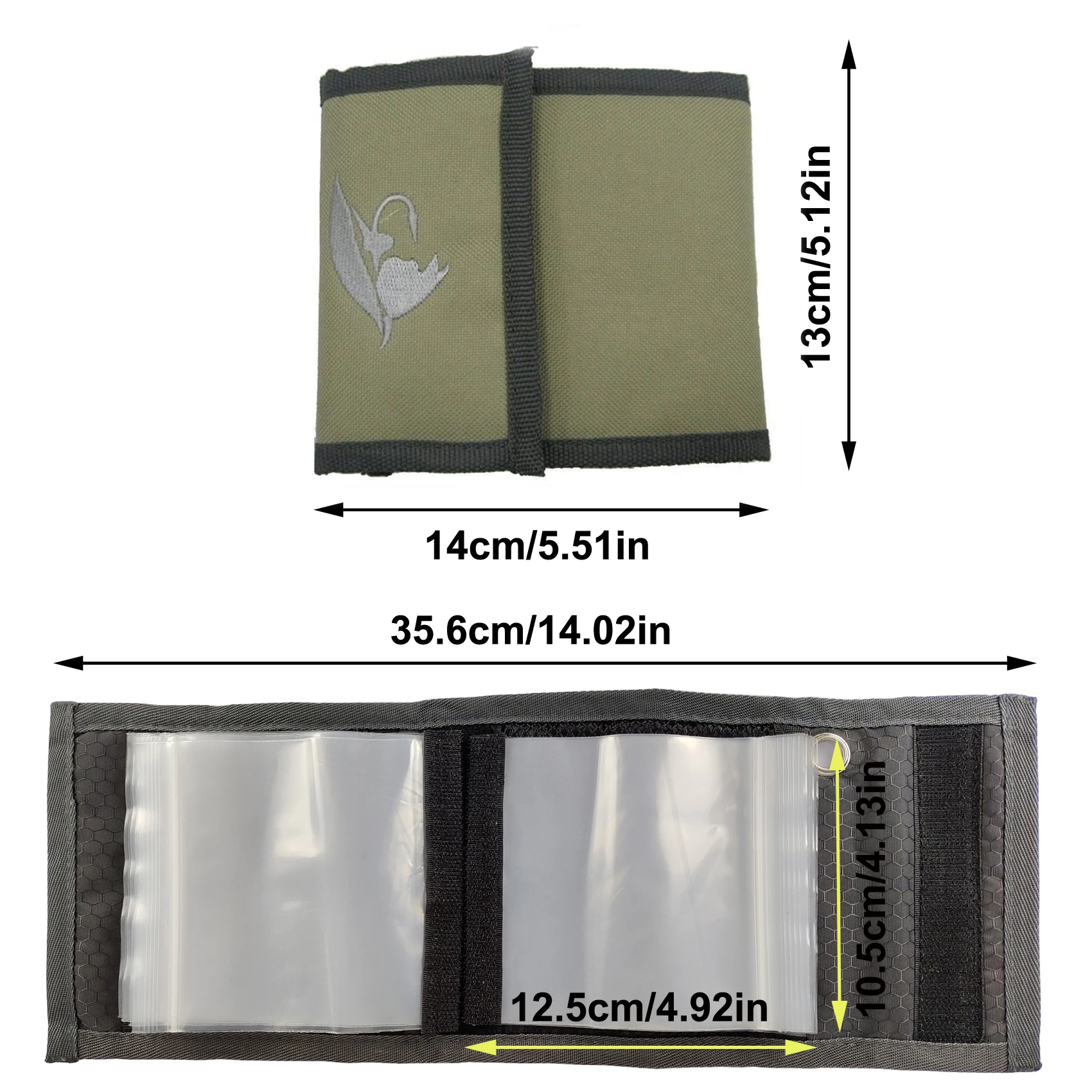 Aventik 10 جيوب صيد السمك الموثق يطير الصيد زعيم ا...