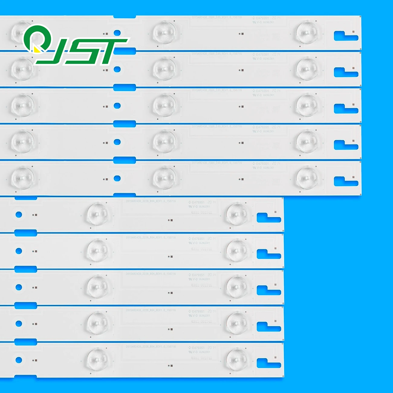 New 10pcs/Kit LED Strips for 43 TV 43GUB8762