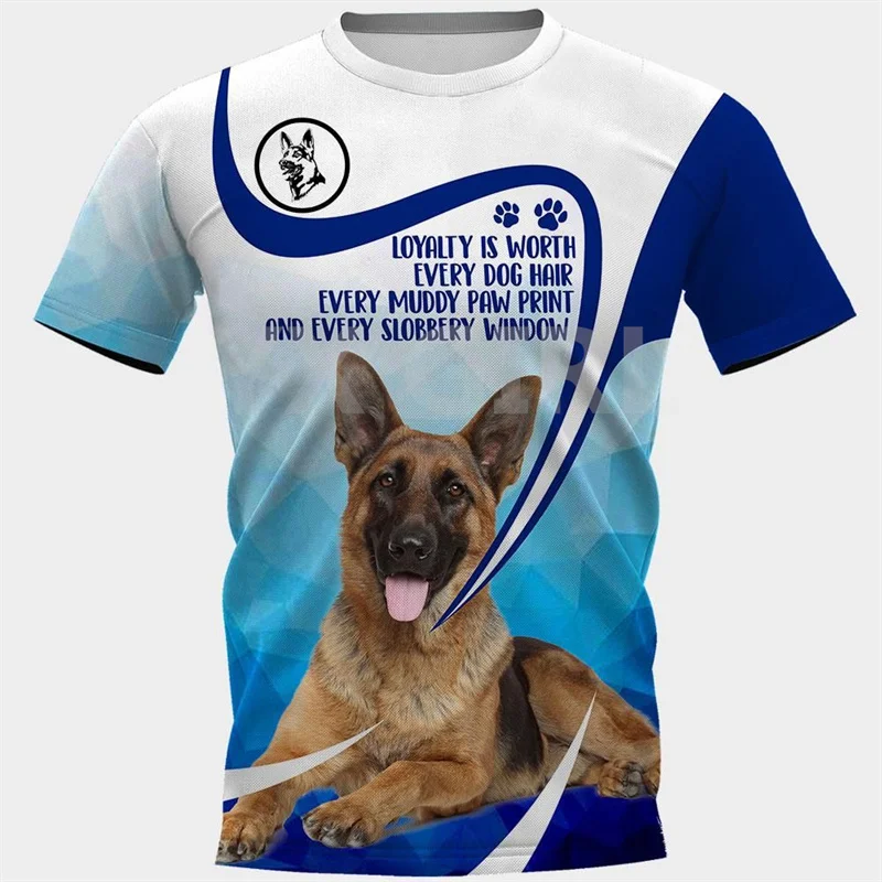 

Bernese/Doberman/Maltese/German Shepherd 3D All Over Printed T Shirts Funny Dog Tee Tops shirts Unisex Summer T-Shirts
