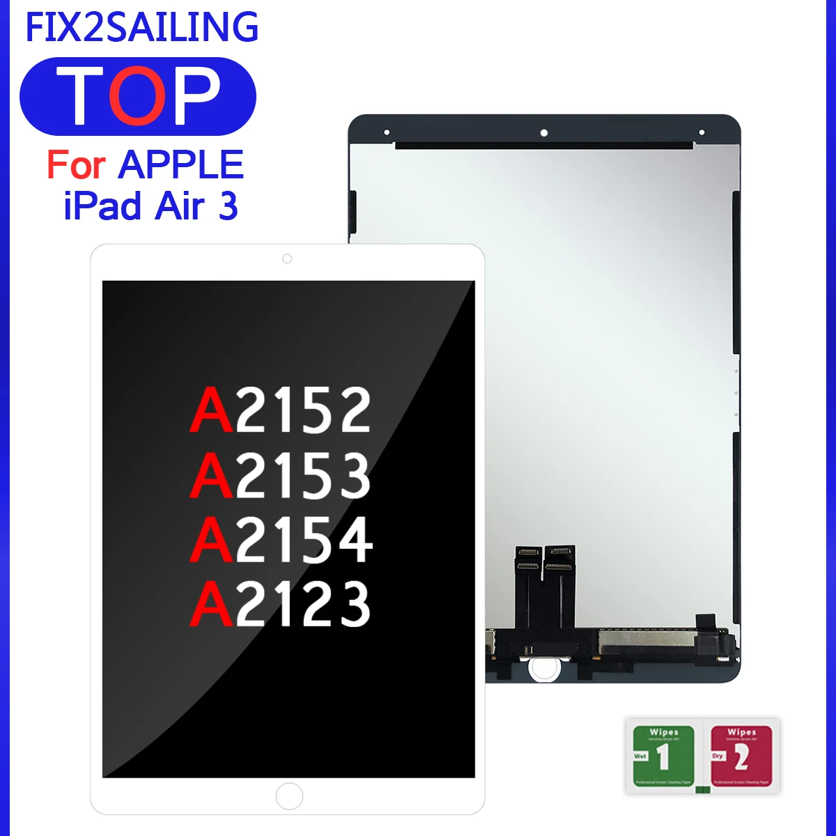 LCD Display For iPad Air 3 2019 A2152 A2123 A2153 A2154 Touch