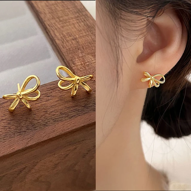 Gleam 22k Gold Earrings