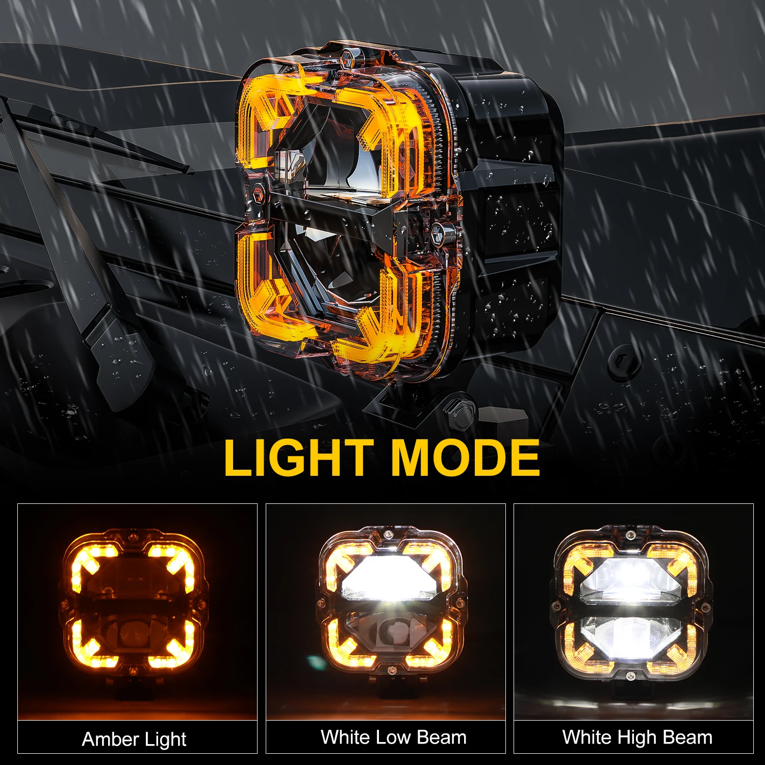 슈퍼 브라이트 LED 작업등 바, 지프 JK JL 트럭 오프로드 4x4 SUV ATV 12V 주행등 스팟 라이트 보조등 (자동차용)