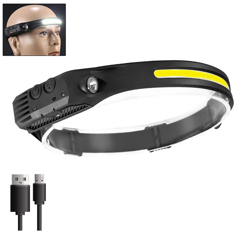 Gorro Com LED BERGWEISER - 6 Lâmpadas, 3 Modos, USB Recarregável, Rosa Empoeirado