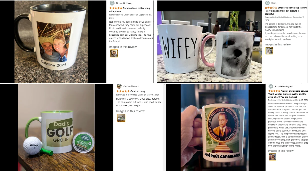 Personalisierte Kaffeetasse mit Namen, Foto, individuelles Trinkgeschirr, Hunde- und Katzenporträts, Haustier-Gedenk-Kaffeetasse, Geschenk, einzigartige Geschenkidee – Detail 4