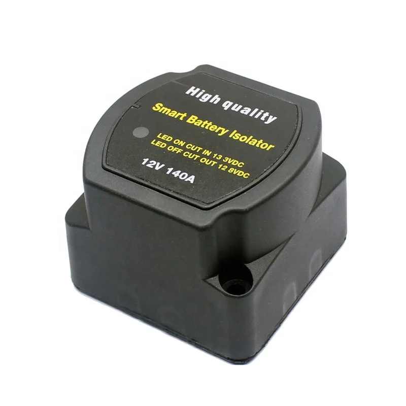 

（1 Pack）Voltage Sensitive Relay Smart 12V /24V 140A Single Sense Caravan Smart Battery Isolator For Dual Battery