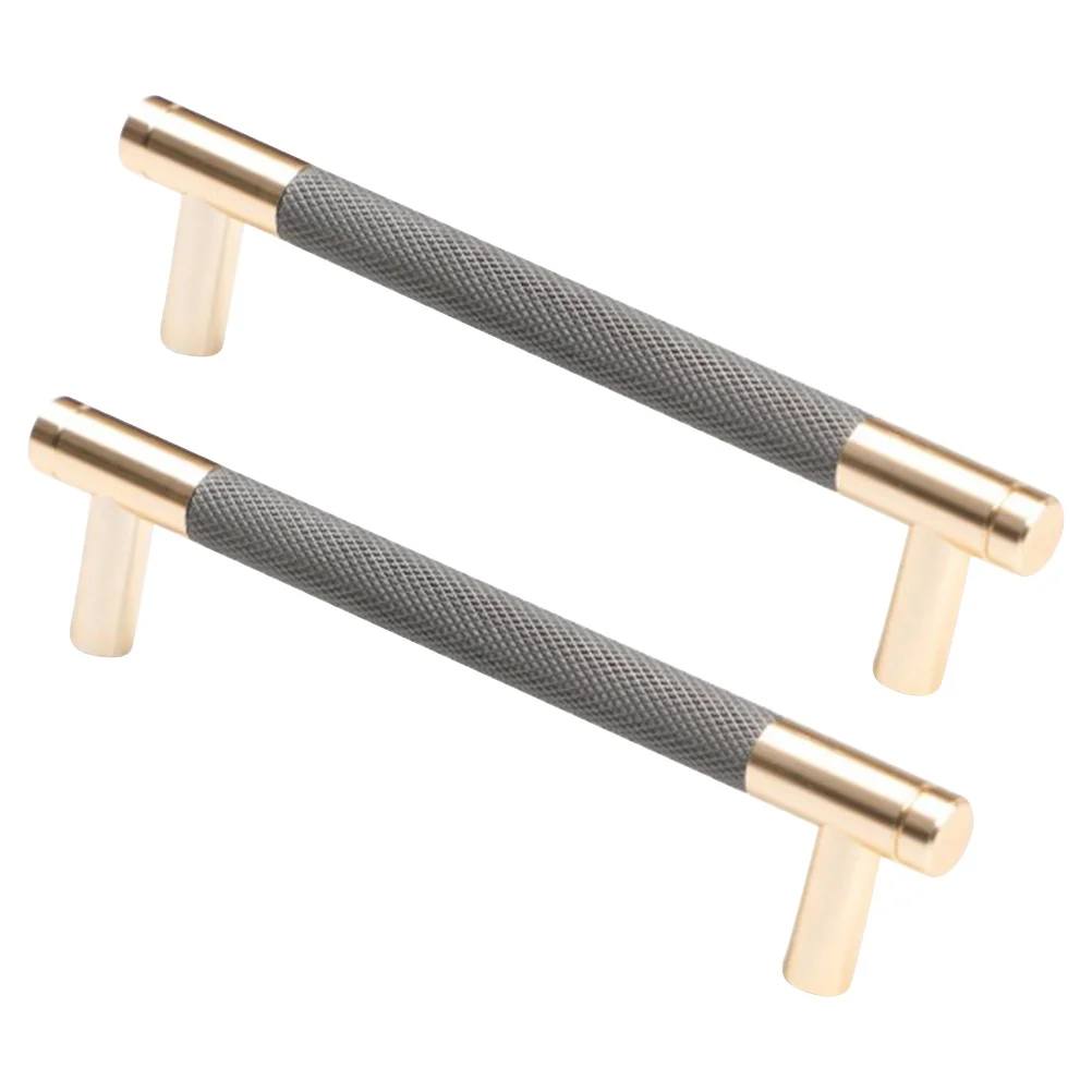 

2pcs Cabinet Handles Pulls Space Aluminum Drawer Pulls T Bar Kitchen Cupboard Handles