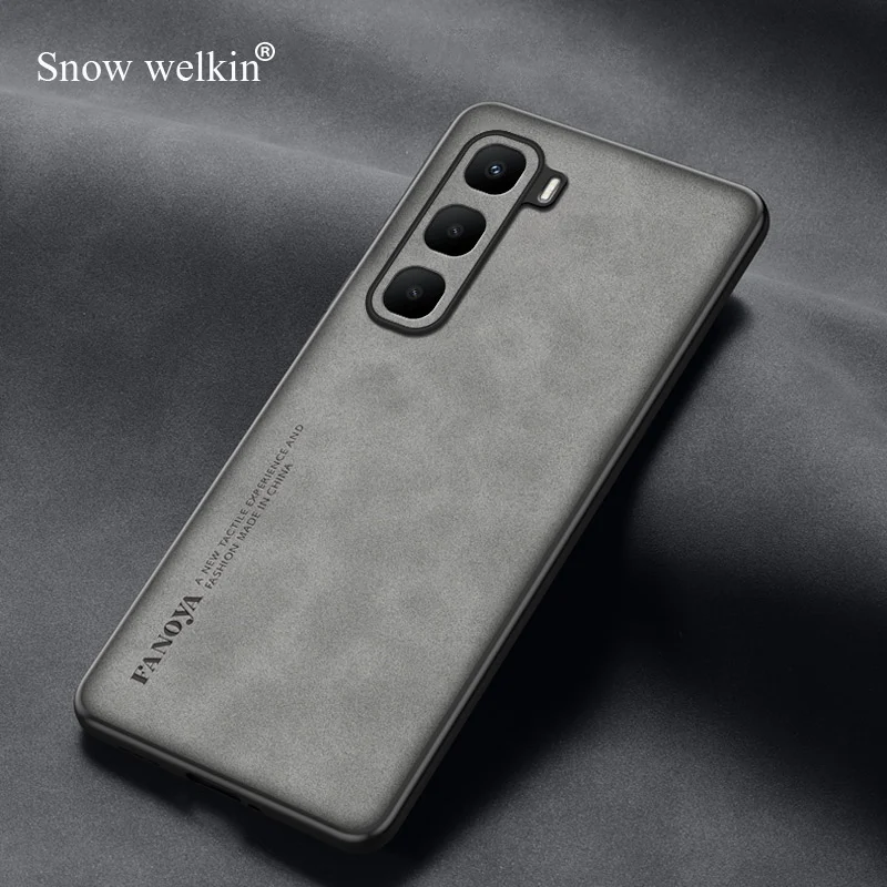 Luxury Sheepskin Leather Shockproof Silicone Phone Case Cover