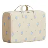 Foldable Quilt Storage Bag with Handles Portable Large Capacity Clothes Storage Bins Closet Cabinet Organizer 2