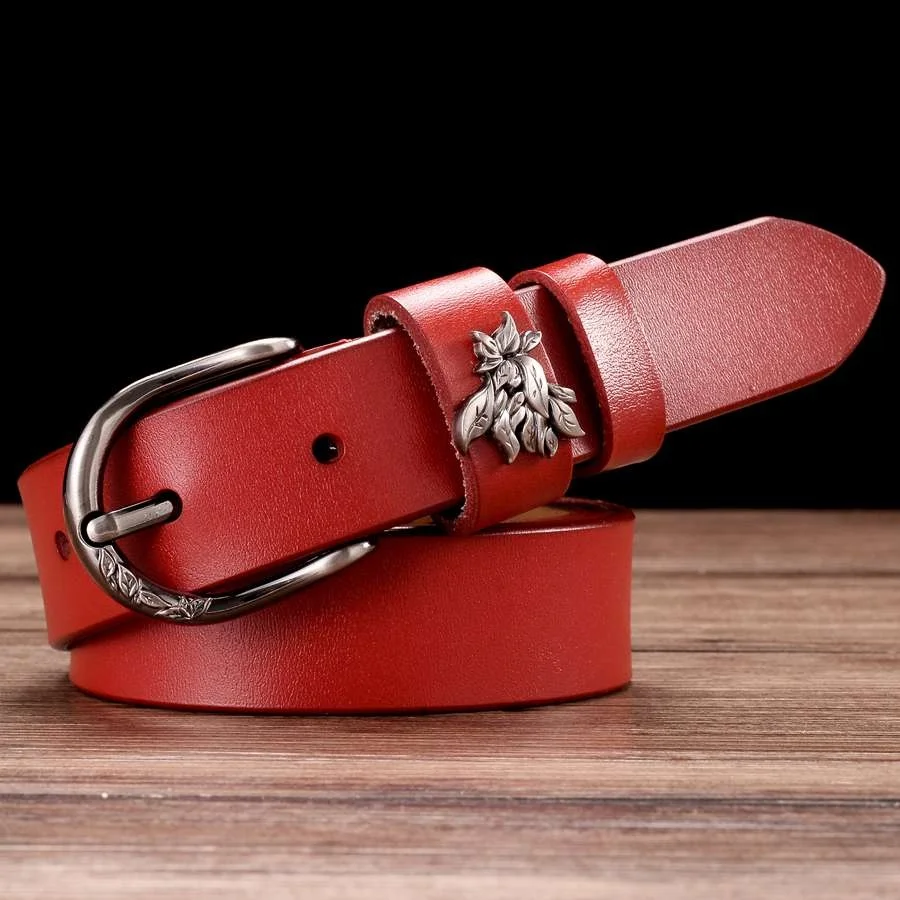 

Women Genuine Leather Belt Ladies Classic Belt Leather Women Waistband New Arrival Belts for Women Ceinture Femmes Width:2.8cm