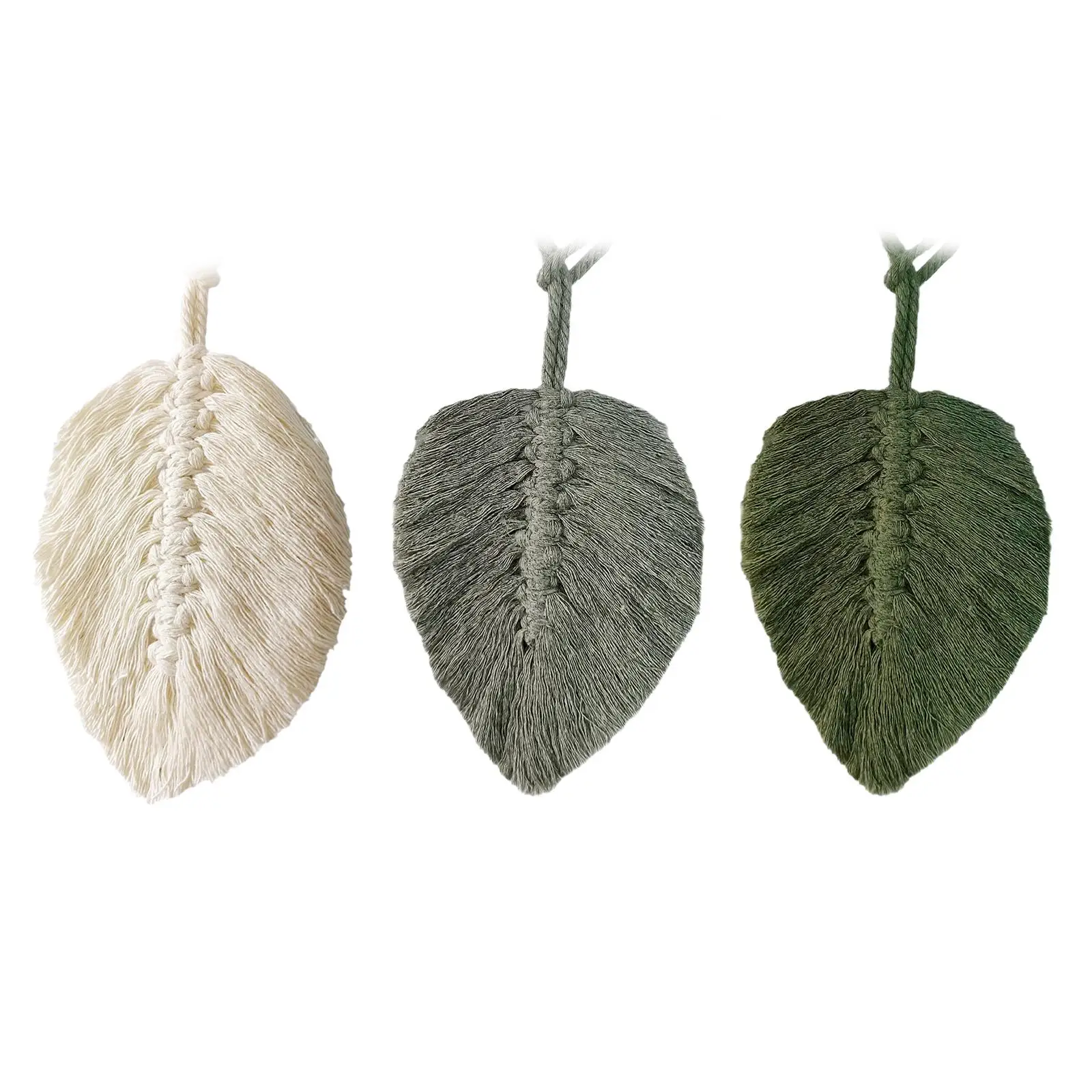Bohemian Curtain Tieback Home Decoration Decorative Nordic Leaves Shape Cotton Drape Tie Curtain Tie Back for Indoor Outdoor