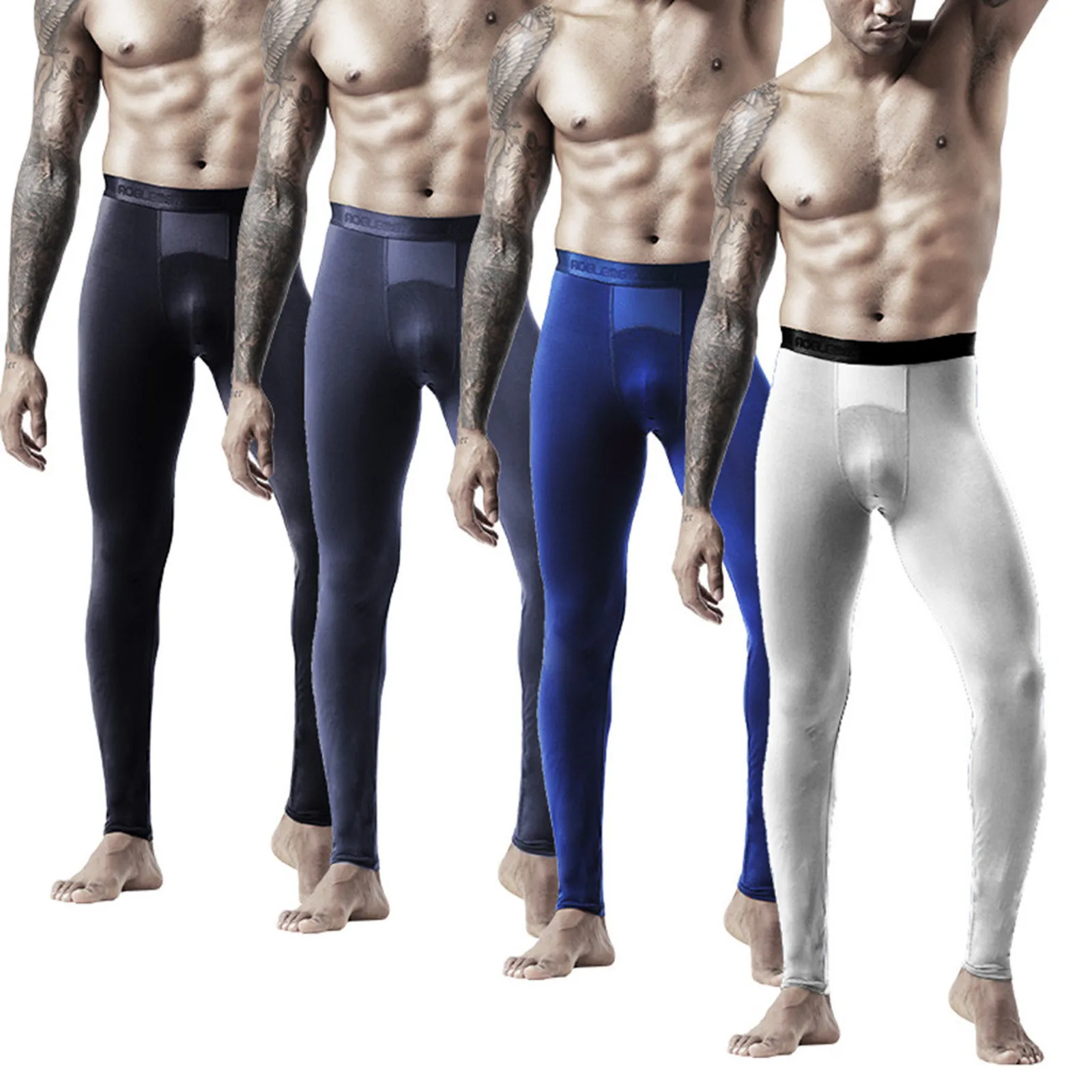 남성용 겨울 보온 속옷, 긴 존스, 따뜻한 언더팬츠, 남성 레깅스, 옴므 팬츠, 보온 속옷