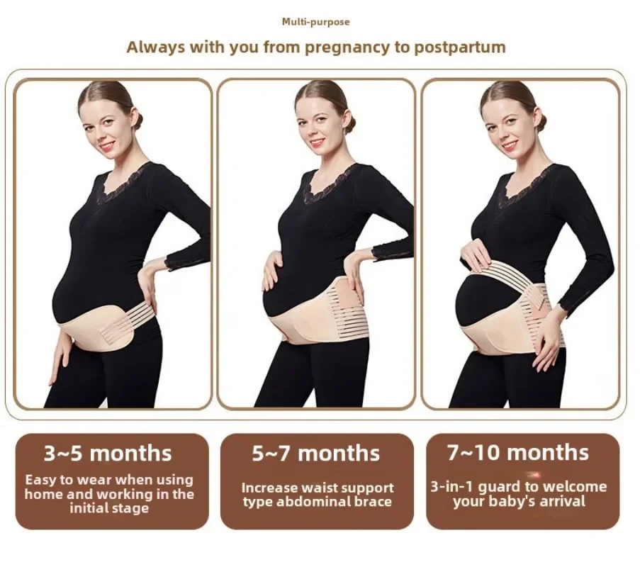 ceinture de soutien de grossesse 3 en 1 avec attelle pour le ventre, réglable, pour les instituts foto et la récupération post partum ceinture de soutien de grossesse 3 en 1 avec attelle pour le ventre, réglable, pour les instituts foto et la récupération post partum