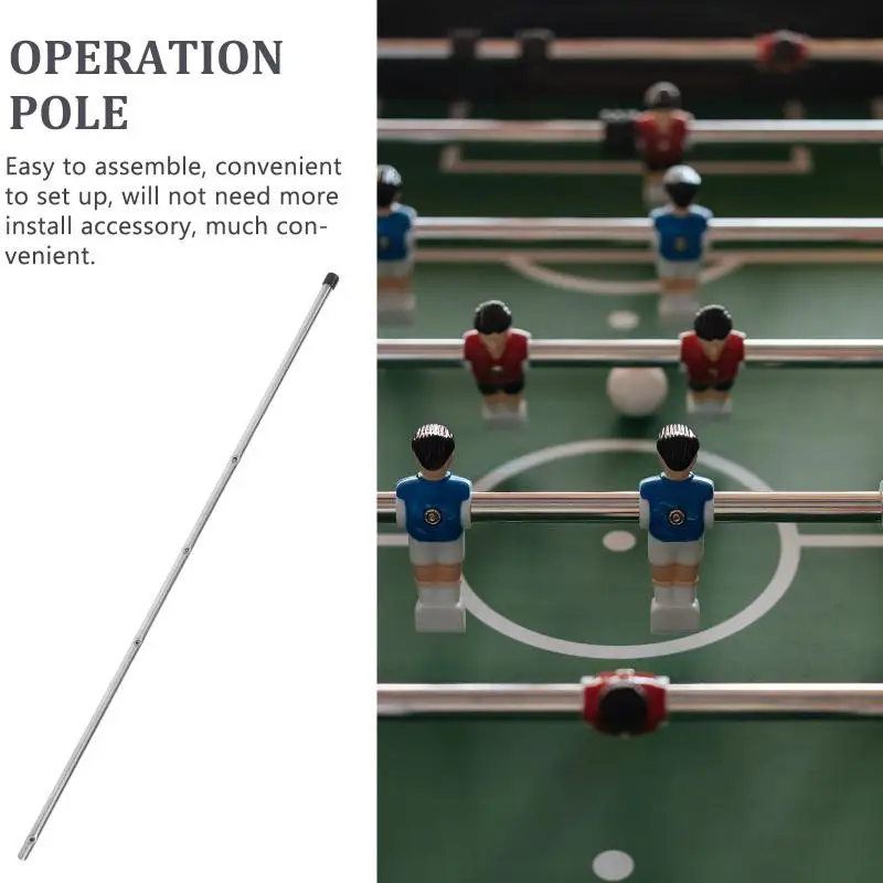 Description Picture 5 of itemFoosball Accessories Table Soccer Operation Rod Metal Pole Football Supply Desktop Machine Part Iron Replacement Child Balls