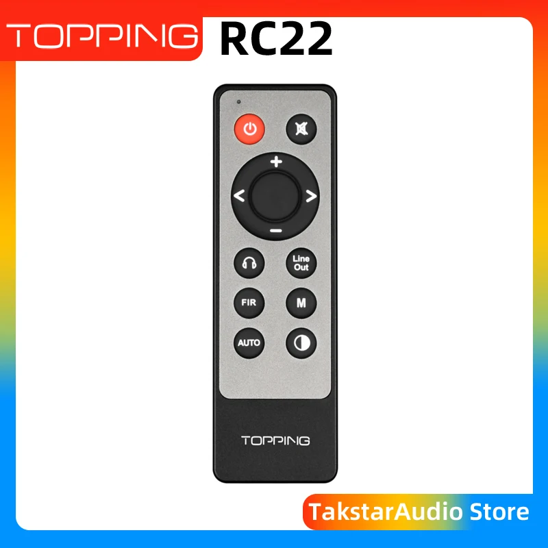 Topping RC22 Remote control all aluminum shell for E30/EX5