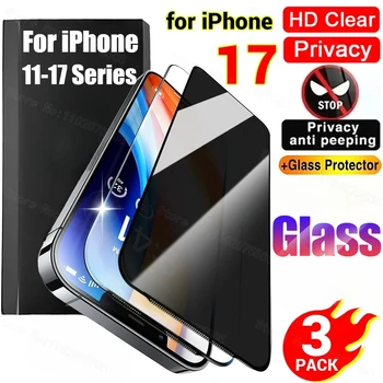 1/2/3 pezzi protezione schermo facile da installare per IPhone 17 Pro Max 17 Air Privacy anti-spia/HD vetro temperato trasparente per IPhone 17 Pro