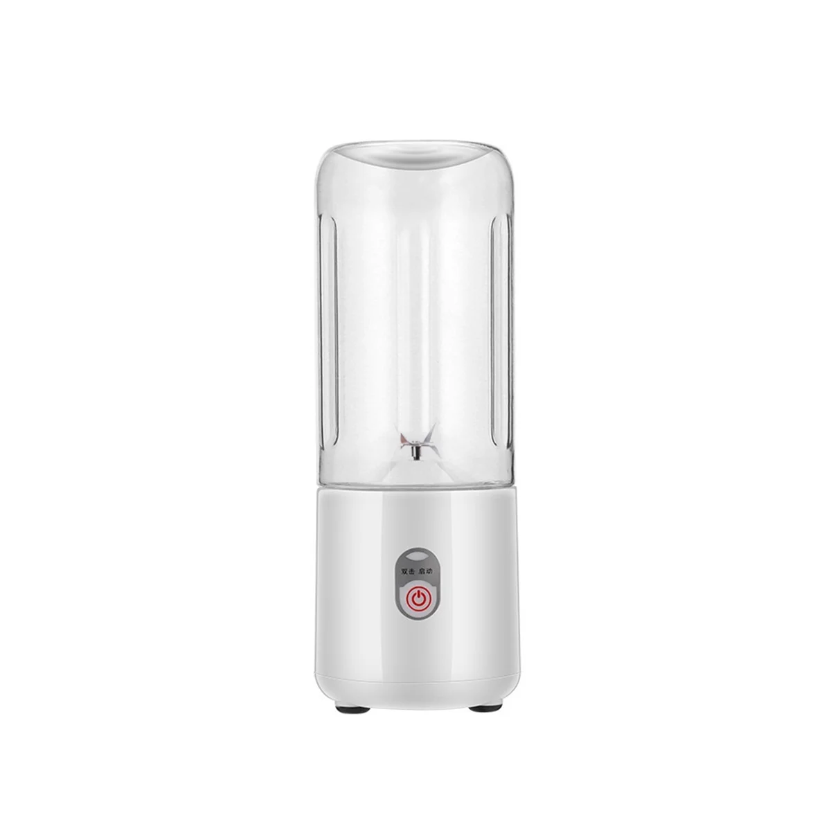 Frullatore Portatile Miscelatore Di Succo Di Frutta Fresca Ricaricabile 6 Lame Frullatore Elettrico Frullatore Frullatore Tazza Di Ghiaccio Bianco