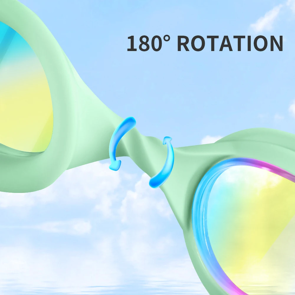 Swimming Goggles Anti Fog Swim Glasses for Men Women Waterproof Diving Goggles Adjustable Swim Glasses Underwater Sport Eyewear 5