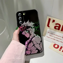Black Clover Asta Protective Phone Case - Sleek Black Design - Galaxy S24 Plus (Black1)