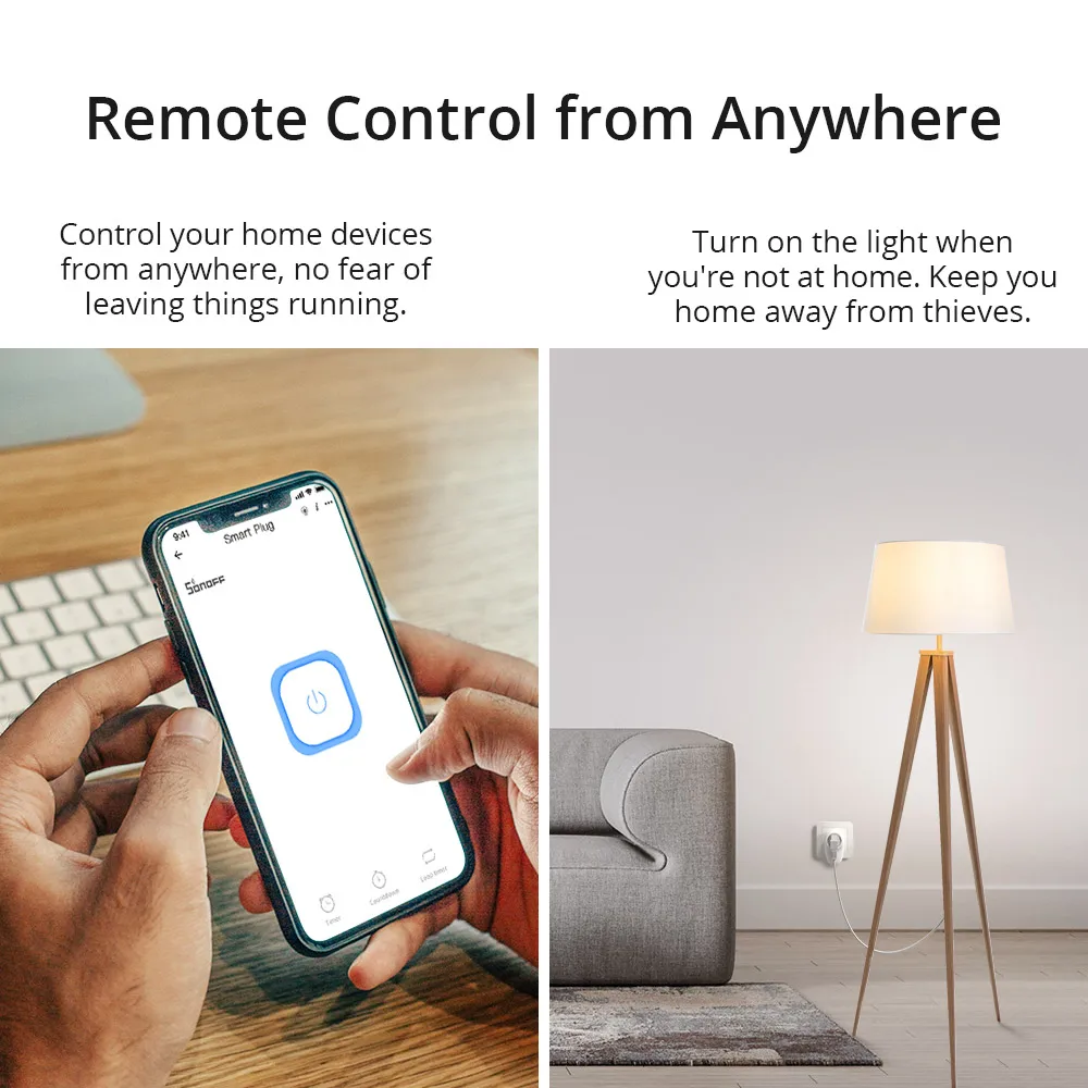 SONOFF S26R2ZB Zigbee Plug 1-5PCS 16A EU Outlet Timer Switch Remote Control Socket Work with ZigBee 3.0 Hub Zigbee2mqtt smart plug smart switch