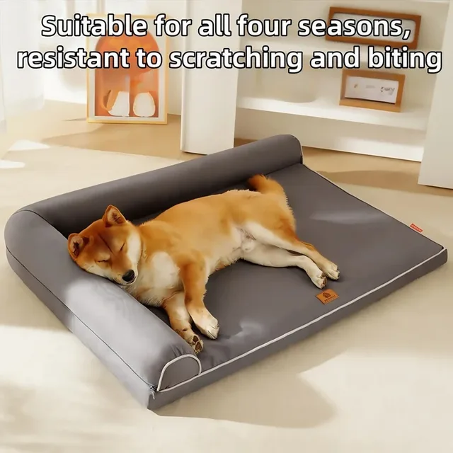 Dog Cat Nest Pet Bed All Seasons Scratch Resistant Bite Proof Sleeping Pad Removable Washable Cover for Small Medium Dogs Cats Dog Cat Nest Pet Bed All Seasons Scratch Resistant Bite Proof Sleeping Pad Removable Washable Cover for Small Medium Dogs Cats