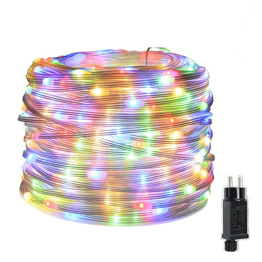 

Outdoor 100M 800LED Christmas Fairy String Lights Garland Waterproof 8 Modes Garden Lights for Party Wedding New Year Decoration