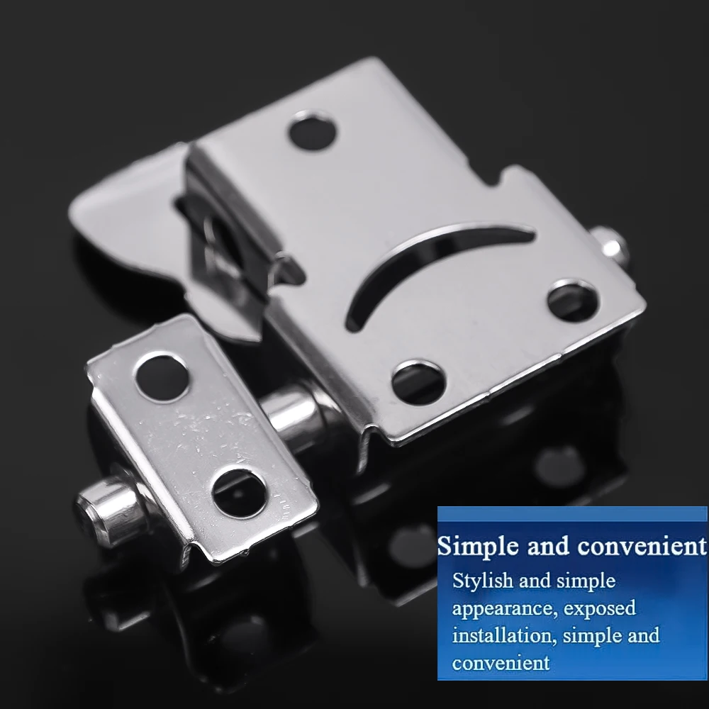 Stainless Steel Door Latches Multi-functional Thickened Sliding Bolt Windows Drawers Anti-theft Bolts Household Improvement Tool