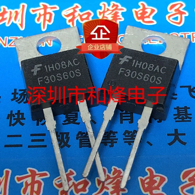 

5PCS-10PCS F30S60S FFP30S60STU TO-220-2 600V 30A ORIGINAL ON STOCK
