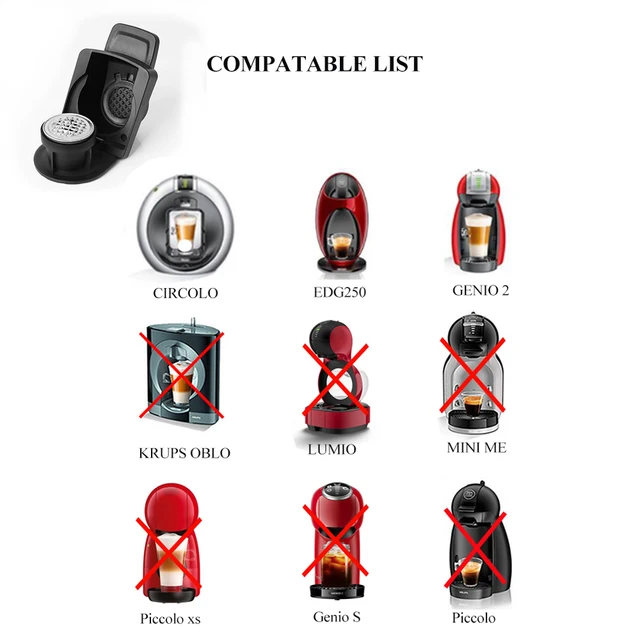 Adattatore Per Cialde BENFUCHEN - Compatibile Con Macchine DolceGusto Genio 2 E CIRCOLO Per Cialde Nespresso OriginalLine - Foto 5