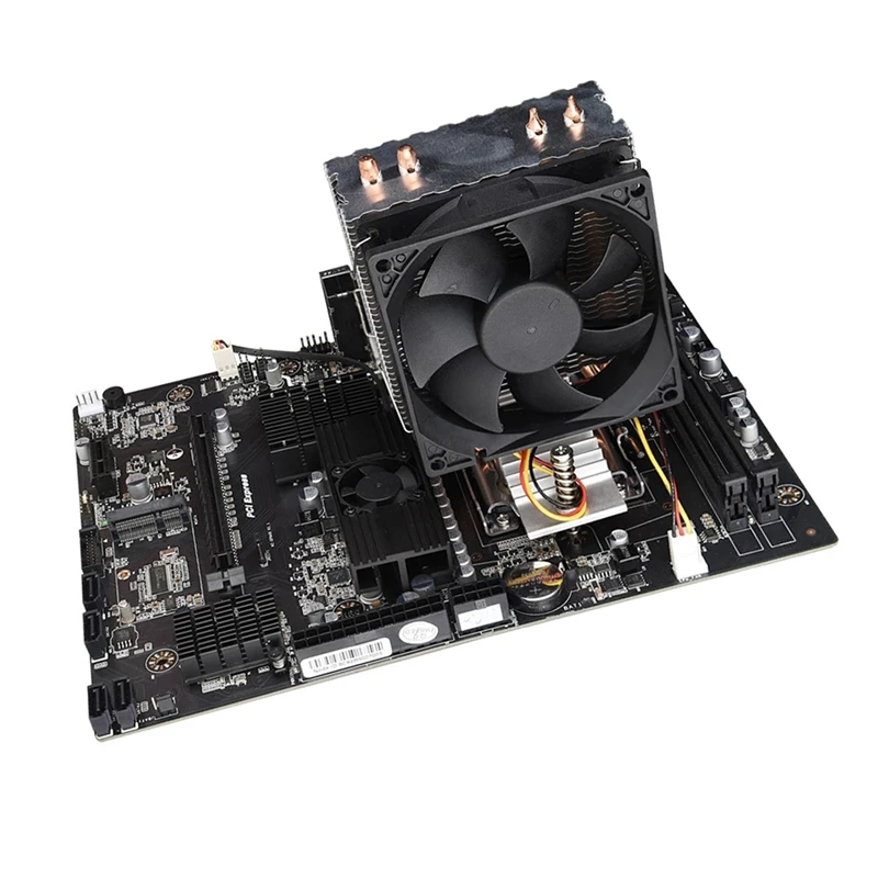 X89 Motherboard With CPU Cooling Fan For AMD Opteron 6100/6200/6300 CPU 2XDDR3 ECC/REG DIMM RAM PCIE 1X 16X SATA2 USB3.0 best motherboard for video editing