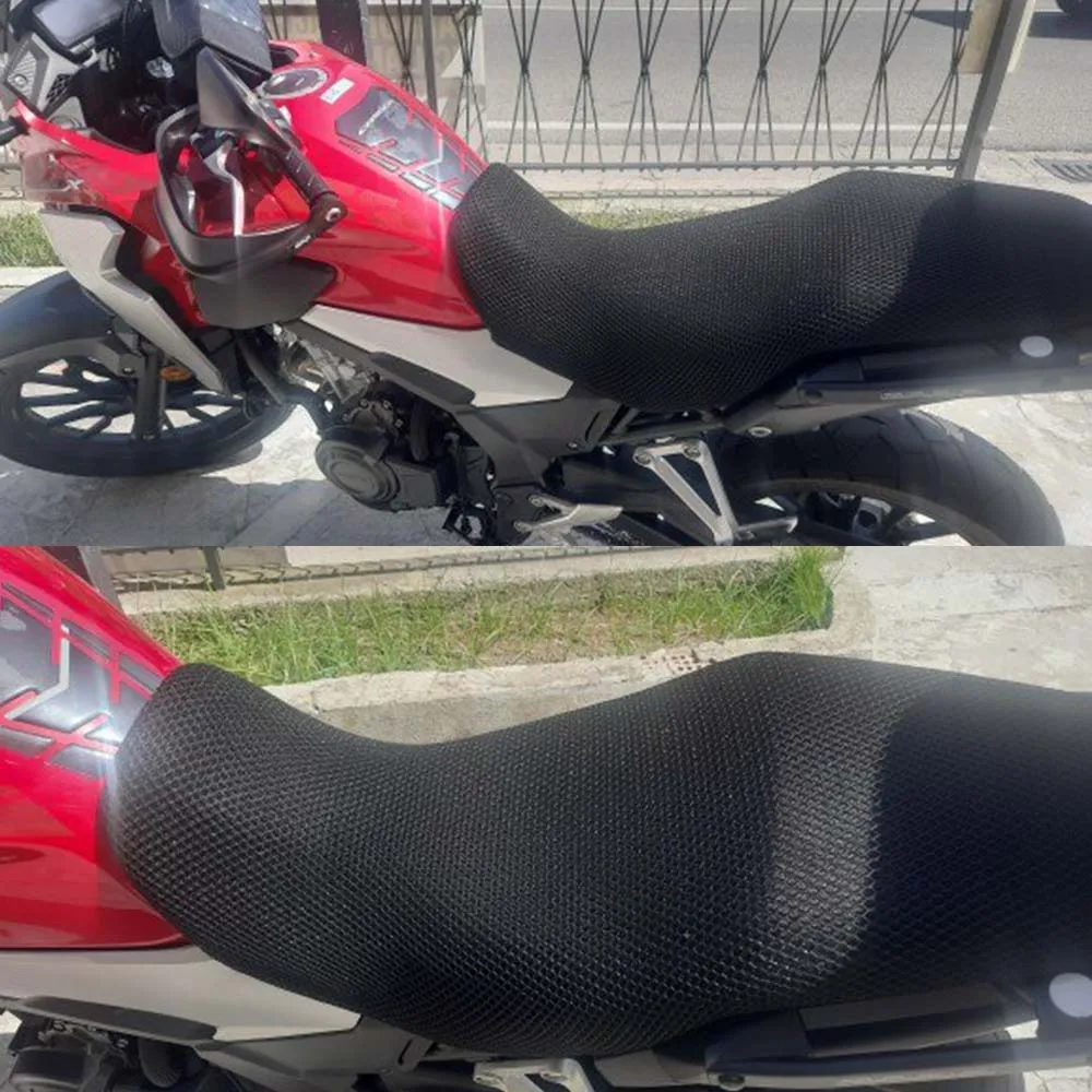 Mesh Seat Cushion Cover Protection Insulation Seat Cover Protector For HONDA CB500X CB500 CB 500 X 500X All Year Accessories