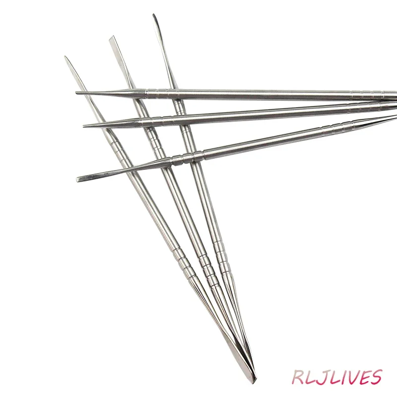 Stainless Steel Soft Pottery Clay Sculpture Tool Clay Sculpting Knife DIY Polymer Modeling Carving Tools 6Pcs/Set