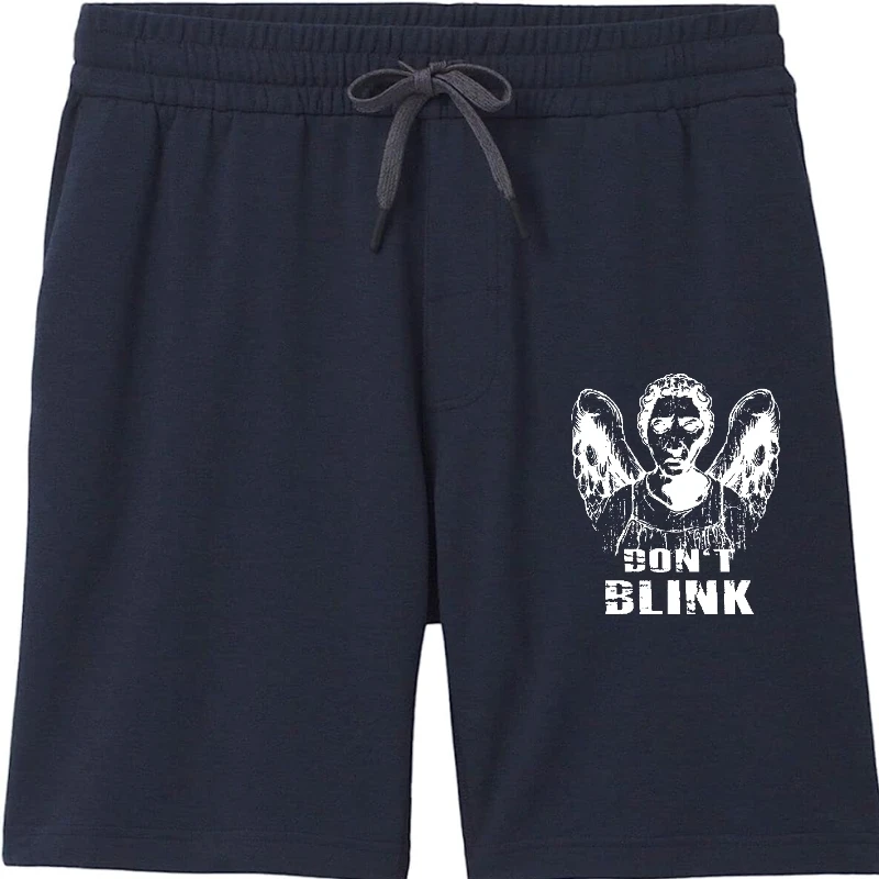 

WEEPING ANGEL - Dont Blink - TV Show Inspired Design - Horror - Men's shorts - Screen Print - Small-Xl Shorts man