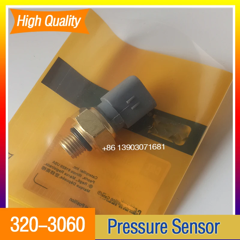 3203060 E320D2 320D2 Excavator C7.1 Engine Oil Pressure Sensor