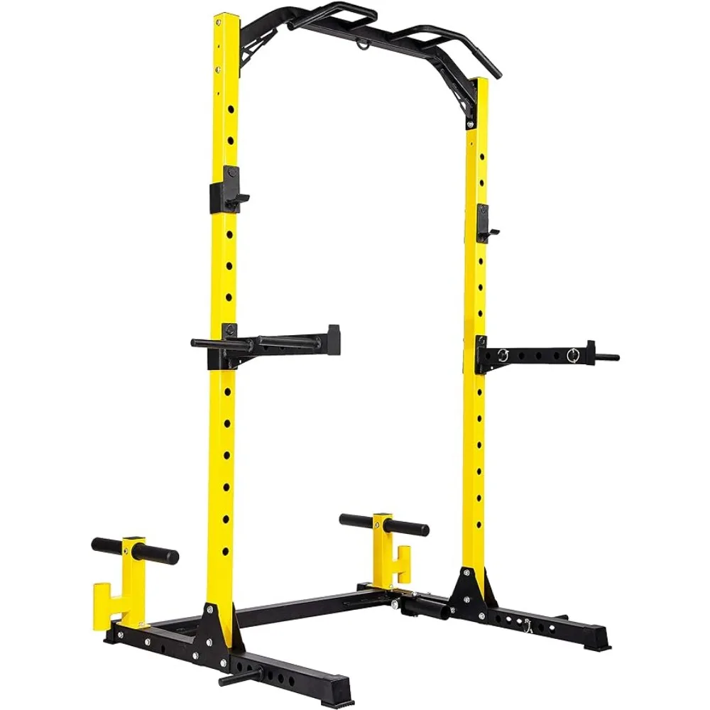 

Exercise Machine Pro Series Gen 2 Squat Stand Rack Multi-Grip Pullup Bars - Multi-Color Exercise At Home Gym Equiptment Fitness